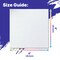 BAZIC Stretched Canvas, 8 x 8 in, 100% Cotton Triple-Primed, for Acrylic Painting, Art Class, DIY Wall Art